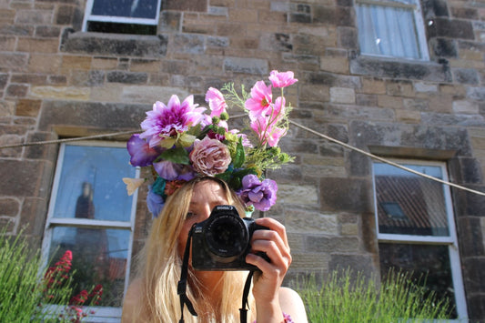 Spring Flowers Headdress