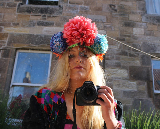 Pom Pom Headdress