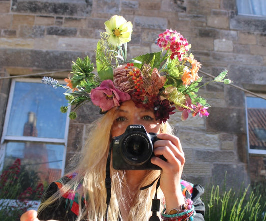 Leafy Flower Headdress