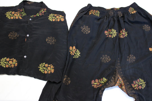 Indian Block Print Floaty Loungewear Co-Ord Set