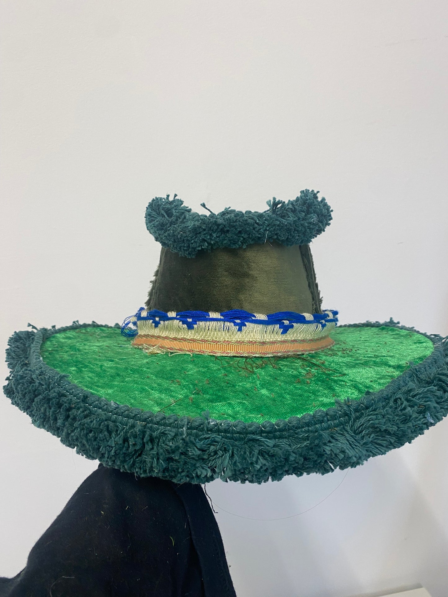 Upcycled Velvet Hat