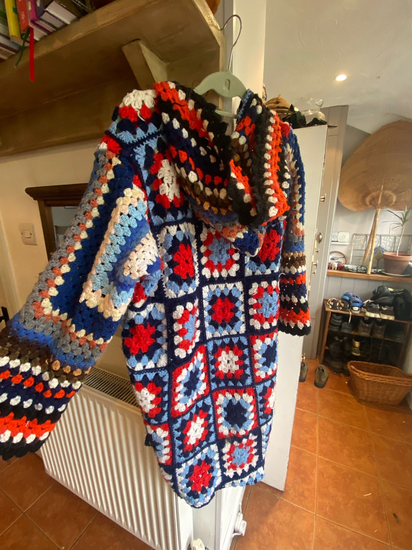 Handmade Crochet Kaleidoscope Jacket